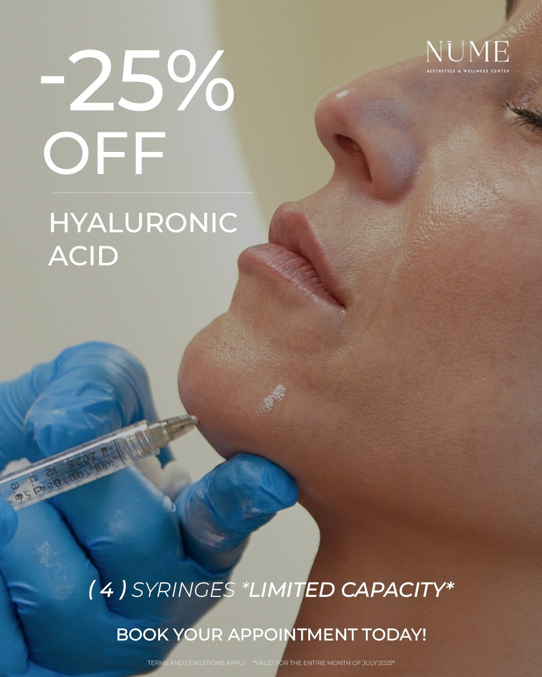 Promotions hyaluronic acid